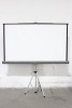 Lot (3) Da-Lite 5'x6' Tripod Front Projection Screens - 2