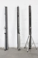 Lot (3) Da-Lite 5'x6' Tripod Front Projection Screens