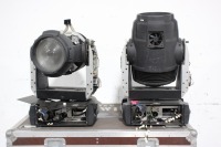 Lot (2) Martin MAC TW1 Wash Lights in Rolling Hard Case