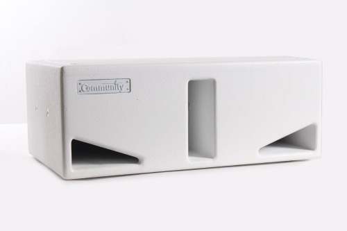 Community VLF208W Dual 8" Subwoofer 300W - White