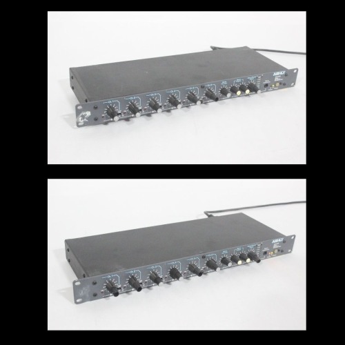 Lot (2) ASHLY MX-206 6 Channel Stereo Microphone Mixer