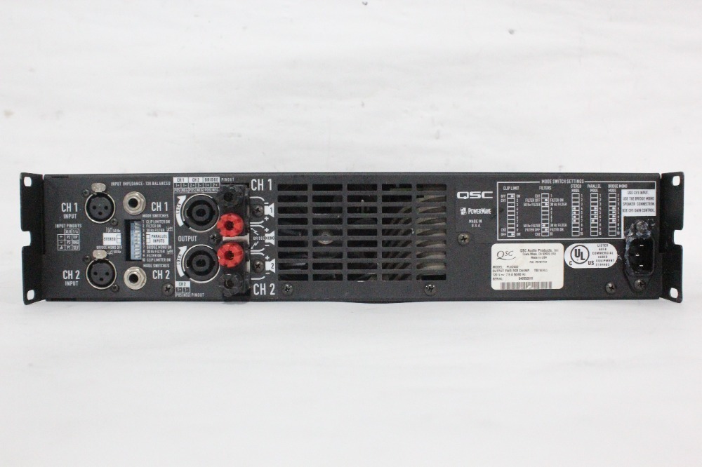 QSC PLX 2402 Two-Channel Pro 2400 Power Amplifier