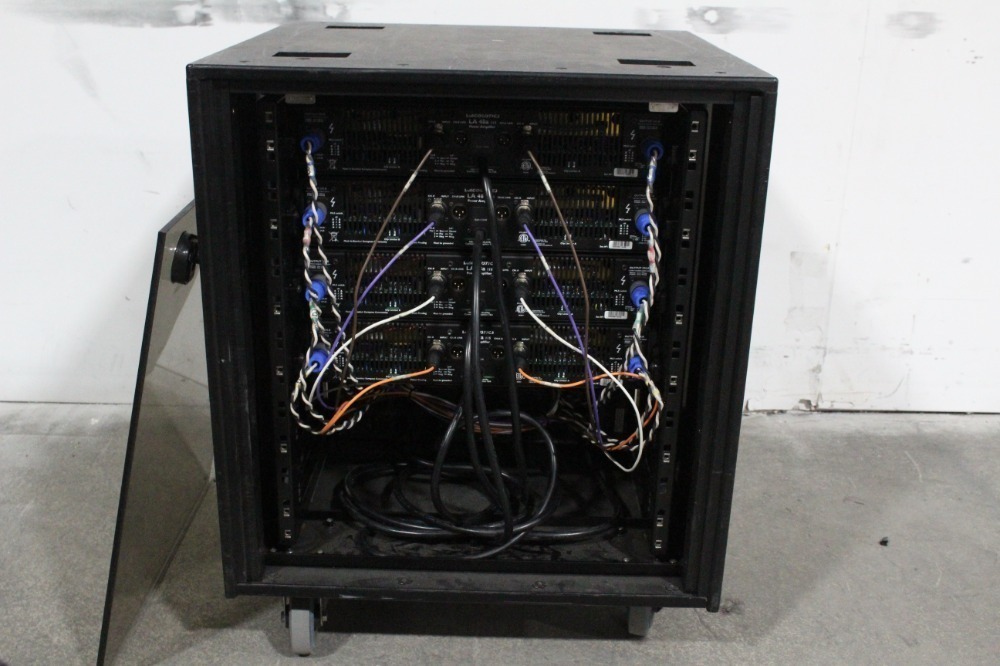 Amp Rack Panel Power L-Acoustic LA-48A Pre-Wired Amp Rack System Package