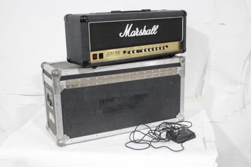 Marshall JCM 900 100w Hi Gain Dual Reverb Amplifier w/ Hard Carrying Case