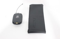 Shure SLXD1 G58 UHF FM Wireless Bodypack Transmitter (470 - 514 MHz) w/ Faux Leather Pouch