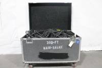 300' Multi-Pin Connector Audio Snake in MT Rolling Hard Case