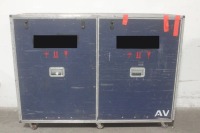 43x26x69 Rolling Hard Case w/ Custom Foam Interior