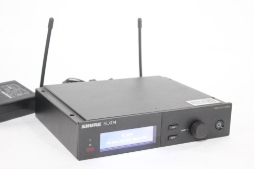 Shure SLXD4 Digital Wireless Receiver G58 (470-515 MHz)