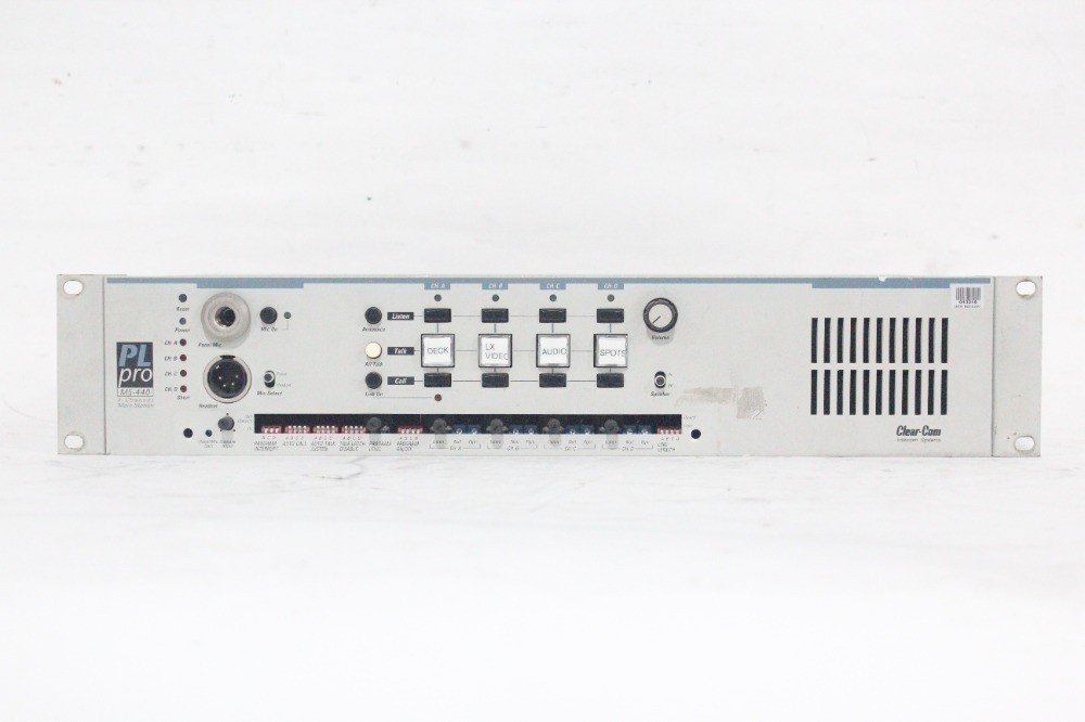 Ms440 Pro Clear-Com MS-440 PL PRO 4-Channel Main Station