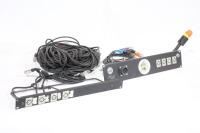 Patch Panels w/ 8 Female XLR Inputs + 1 L5-30 Power Connector + 37 Pin Circular Connector + 120' of XLR Cables
