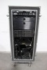 Pre-Wired Wheeled 28RU Rack Case w/ XLR & SDI Patch Bay, Furman P-1800 AR Voltage Regulator/Power Conditioner, Tripp-Lite RS-1215 12-Outlet Rackmount PDU Power Strip, Furman RL-LED Dual Rack Light - 3
