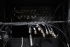 Pre-Wired Wheeled 28RU Rack Case w/ XLR & SDI Patch Bay, Furman P-1800 AR Voltage Regulator/Power Conditioner, Tripp-Lite RS-1215 12-Outlet Rackmount PDU Power Strip, Furman RL-LED Dual Rack Light - 13
