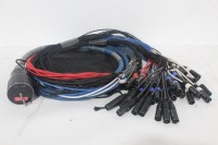 15' - Whirlwind W4IRP 176-Pin Mass Inline Crimp Connectors to (42) Fanout XLR Connectors