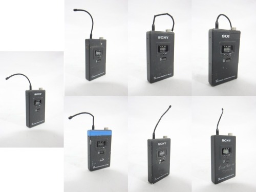 Lot (7) Sony WRT-820A UHF Synthesized Transmitter (794.125 - 805.875 MHz)