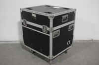 27"x23"x23" Hard Wheeled Case w/ (17) subdivisions