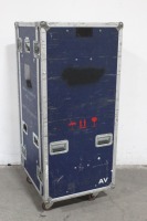 Pre-Wired Wheeled 28RU Rack Case w/ XLR & SDI Patch Bay, & Littlite Raklite