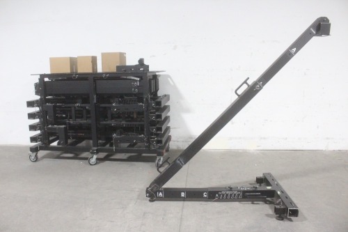 Adaptive Technologies Lock-n-Load Universal LED Wall Ground Support System - For up to 27.9x14.75' Wall (17x9 500x500mm panels)