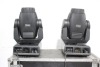 Lot (2) Martin MAC 2000 Wash Moving Head Lights in Wheeled Hard Case - 4