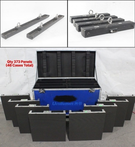 Lot (373) Unilumin Upad III 2.6mm 500x500 Indoor LED Video Wall Package