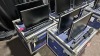 Lot (12) Dell U2410 WFP 24" Display w/Speakers, Mounts,Cables,PSUs in Cases - 3