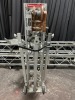Applied Electronics GS Hand Winch Tower w/ (2) 10-Foot Truss Sections, Sleeve Block, and Outriggers - 5