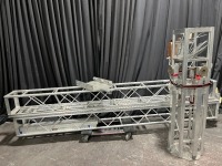 Applied Electronics GS Hand Winch Tower w/ (2) 10-Foot Truss Sections, Sleeve Block, and Outriggers
