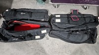 Lot (3) Sachtler DV 75 S & (4) ENG 2 Padded Tripod Bags