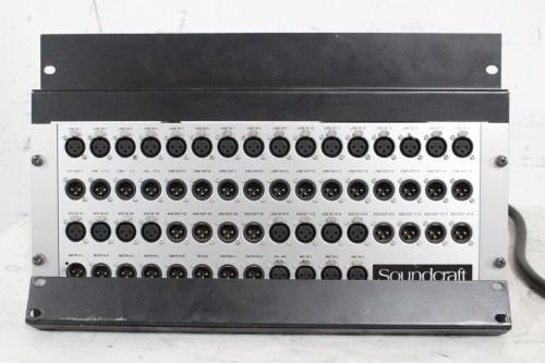 Soundcraft RW5727DLX 4U Breakout Box for Vi6 Soundboard