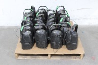 Lot (23) Elation Arena Q7 Zoom LED Pars w/ (20) Safety Cables