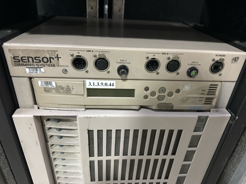 Ec Dimmer Rack ETC Sensor 24 Way Dimmer Rack w/ Case