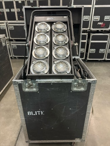 ProCan Par 36 8-Lite 2x4 Blinders w/ Cases