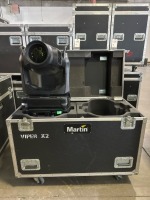 Martin Mac Viper Performance Moving Lights w/ Cases