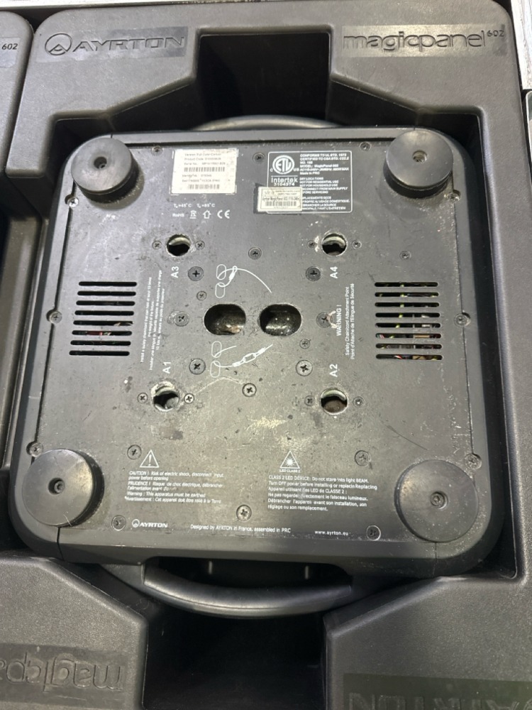 Ayrton MagicPanel 602 Wash Moving Lights w/ Cases
