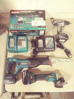 Makita Cordless Power Tool Set