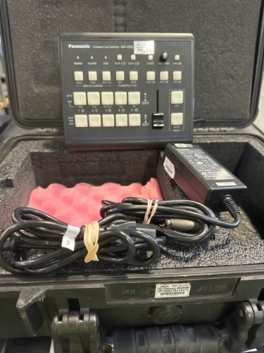 Panasonic Compact HD/SD Live Video Switcher w/ Case