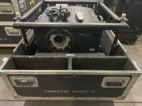 Christie HD10K-M Projectors w/ Lenses & Cases