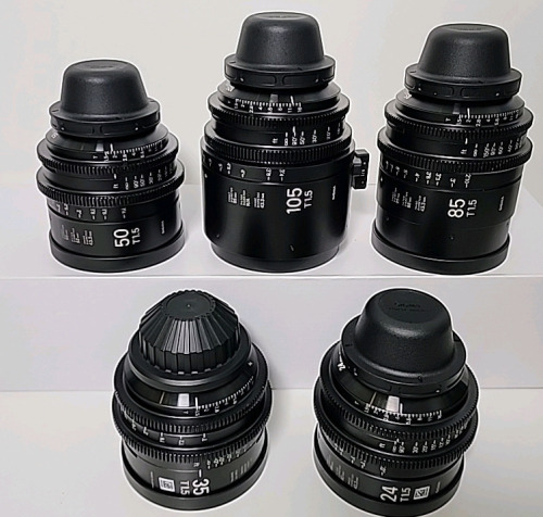 Sigma Cine FF High Speed Prime PL Lens Set