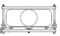 Lang, ET-PFD350, Frame for Panasonic Projectors, New In Box