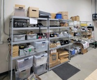 Lot Shelving w/ Contents