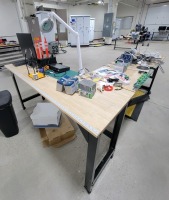 Lot Workstation w/ Contents