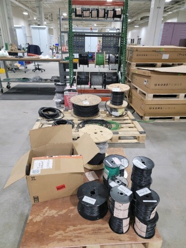 Lot Wire Plus Reel Rack
