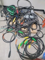 Lot Cables w/ Assorted Connectors