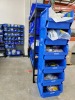 Lot Shelving w/ Uline Bins & Electronic Parts - 2
