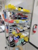 Lot Rolling Racks w/ Contents - 6