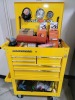 Lot US General Tool Cart w/ Contents
