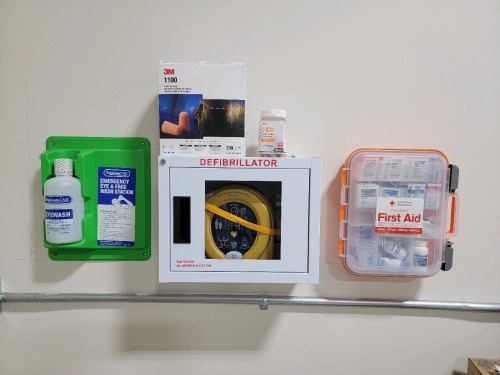 Lot First Aid Stations