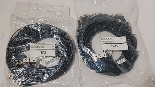Laird 4855R-B-B-BK-010 Mini -RG59 12G-SDV4K UHD Single Link BNC Cable- 10ft