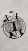 Tungsten Spacelights w/White Diffusion Silk Skirts - 2