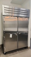 True Two Section Reach In Refrigerator