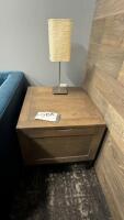 Wood End Table